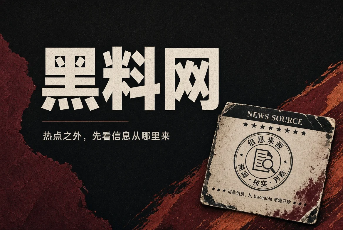 黑料网公开资讯与事实核验主题封面