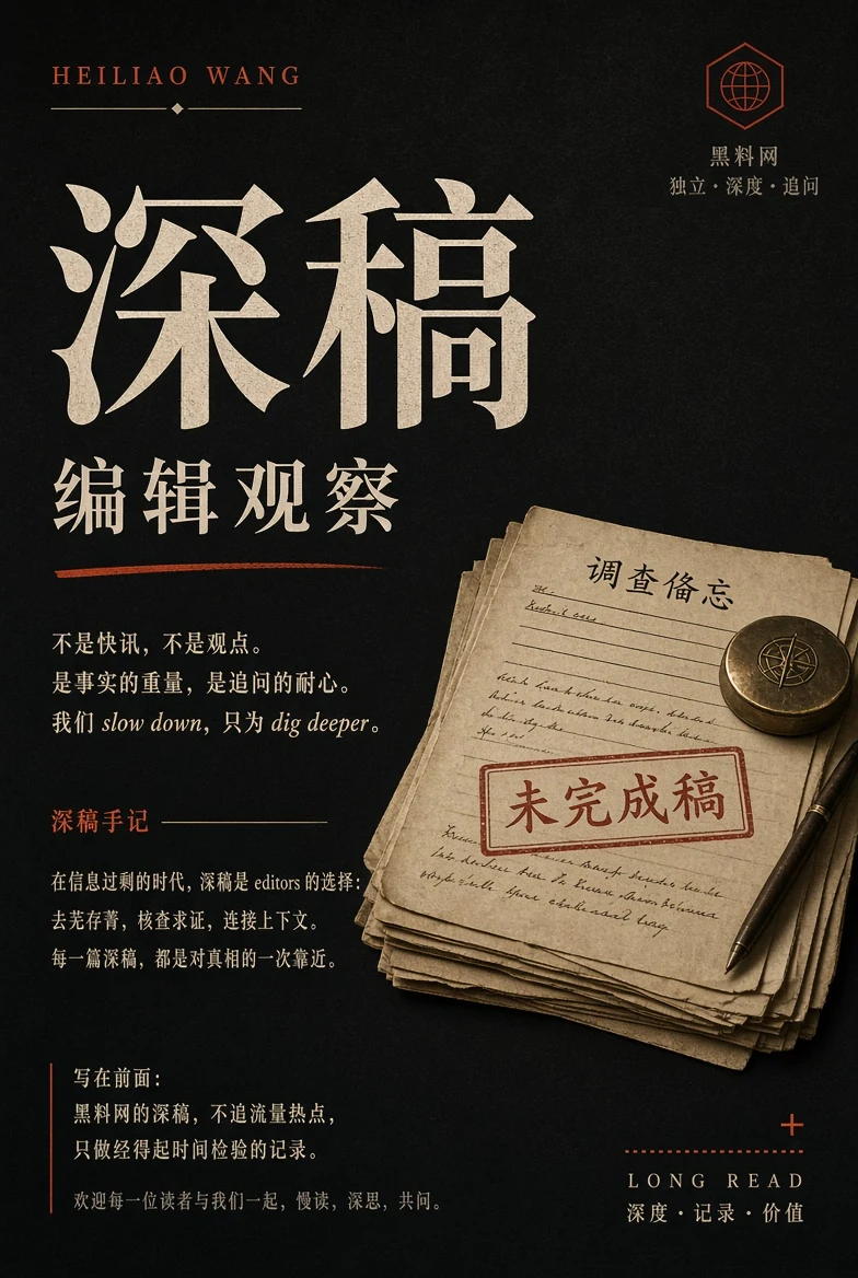 深度阅读编辑观察主题图